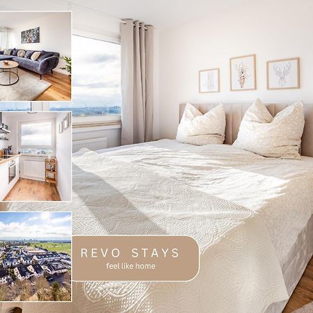 Moderne 2-Zimmer-Wohnung Mit Atemberaubender Skyline Aussicht Auf Frankfurt! Steinbach im Taunus Exterior photo
